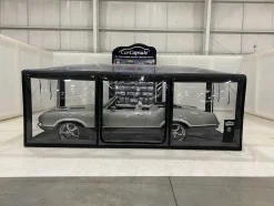 CarCapsule 18' Showcase Black Drive Thru Indoor (CCSH18DRIVETHRU)