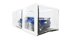 CarCapsule 18' Signature Series Showcase White w/Road Emblazoned Floor includes Intellicharger/Led Kit (CCSH18SIG)
