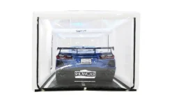 CarCapsule 18' Signature Series Showcase White w/Road Emblazoned Floor includes Intellicharger/Led Kit (CCSH18SIG)