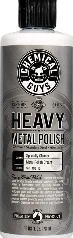Chemical Guys 16 oz Heavy Metal Polish (SPI_402_16)