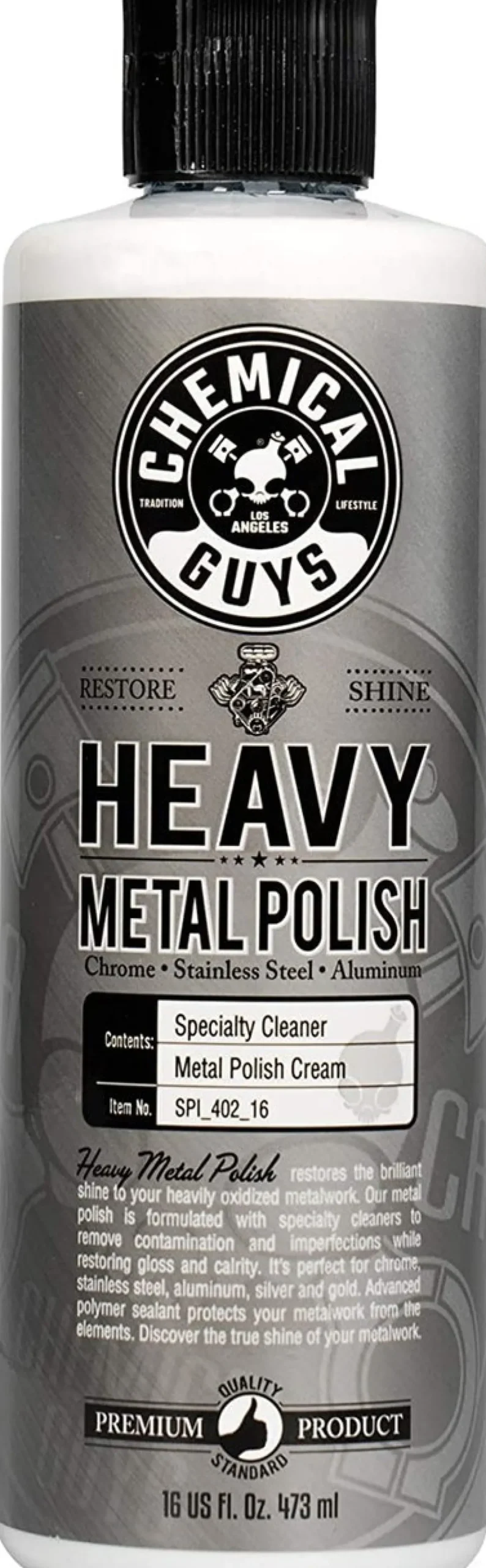 Chemical Guys 16 oz Heavy Metal Polish (SPI_402_16)
