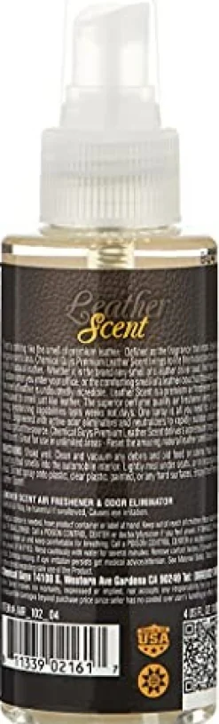 Chemical Guys Leather Scent Air Freshener (AIR_102_04)