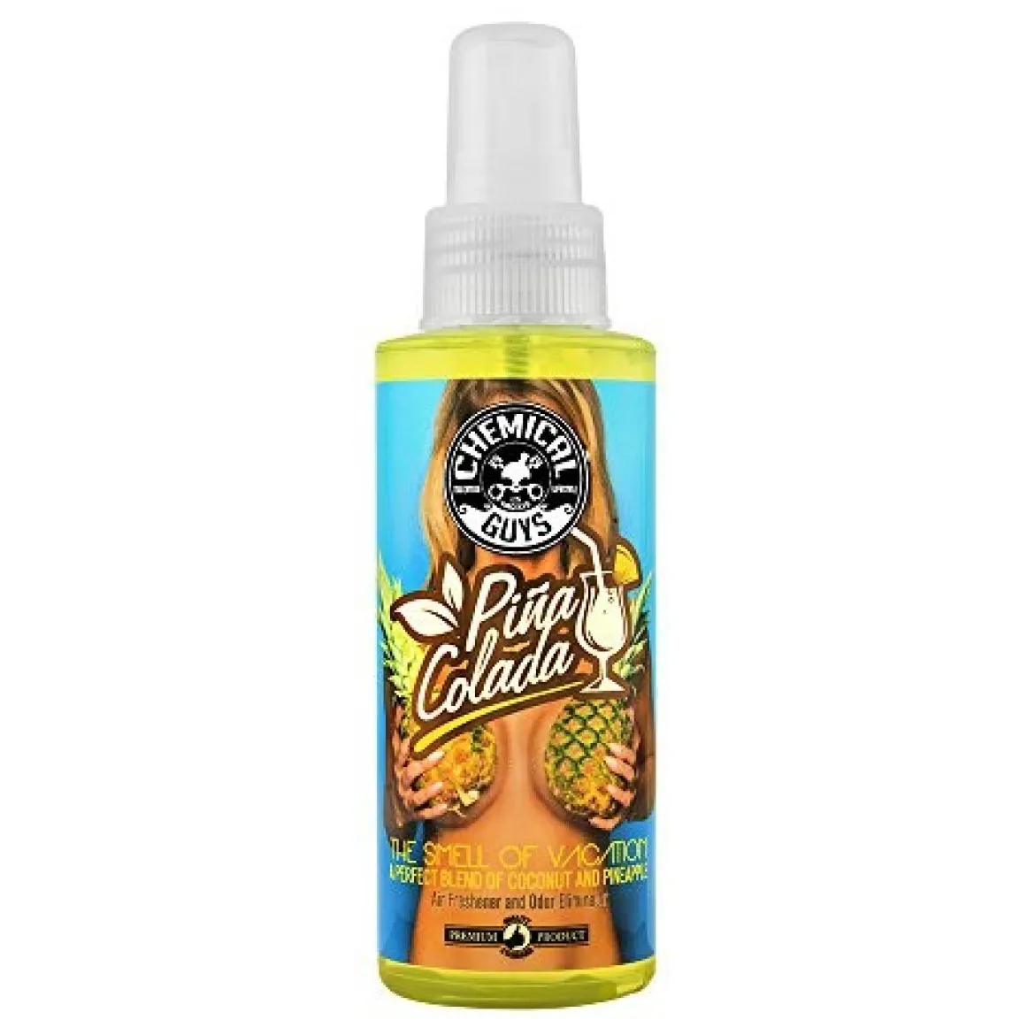 Chemical Guys 4oz Pi��a Colada Air Freshener (AIR22904)