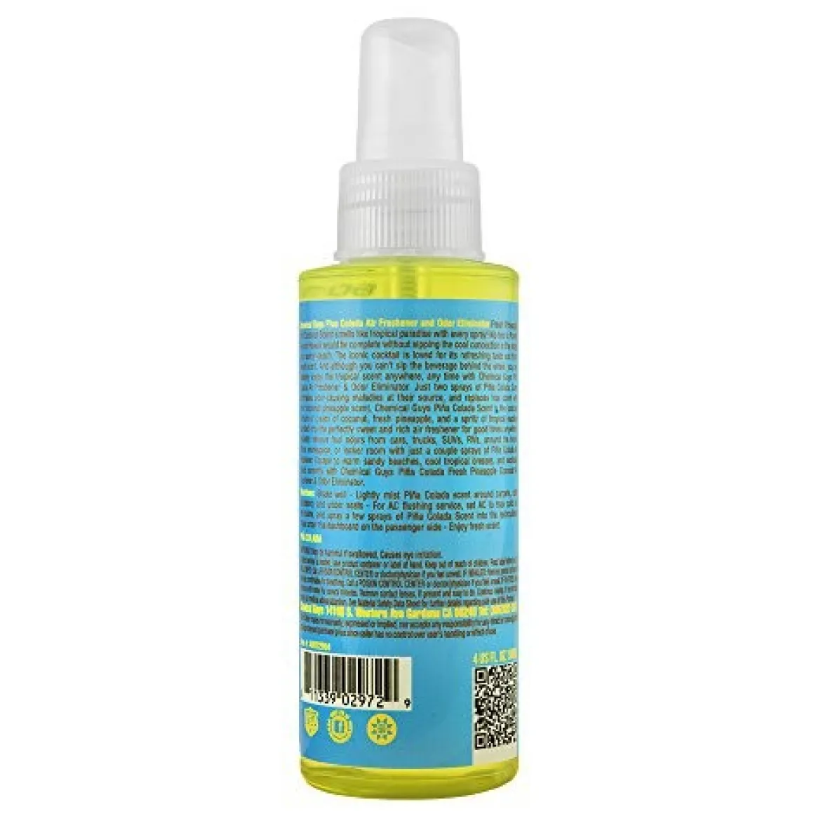 Chemical Guys 4oz Pi��a Colada Air Freshener (AIR22904)