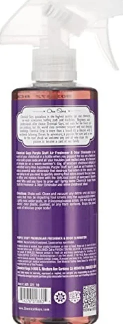 Chemical Guys 16oz Purple Stuff Grape Air Freshener (AIR_222_16)