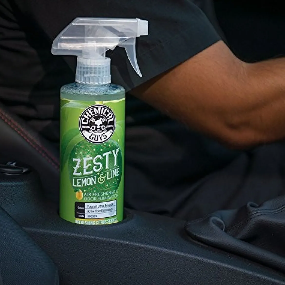 Chemical Guys 16oz Zesty Lemon & Lime Air Freshener (AIR23216)