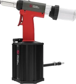 Chicago Pneumatic Air Riveter Blind Rivet Type Max 1/4 Inch 6.4mm Tool (CP9887)