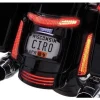 Ciro Latitude Taillight And License Plate Frame Holder - Black (40054)