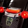Ciro Lightstrike Chrome Crown Rear Led Strip Taillight 14-20 Harley (40153)