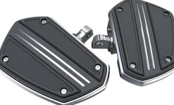 Ciro Twin Rail Mini Floorboards Without Mounts - Black (60321)