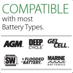 Clore Automotive 4.0 Amp 6/12V Battery Charger / Maintainer (PL2140)