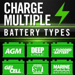 Clore Automotive 20/10/2 Amp 6/12V Battery Charger/Maintainer (PL2320)