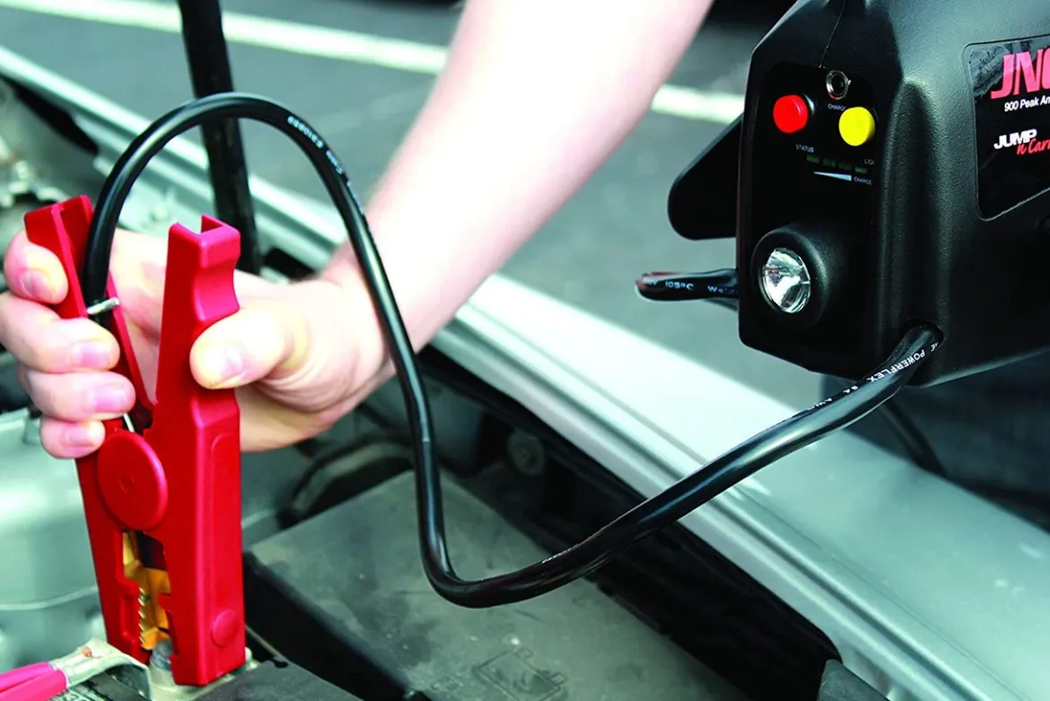 Clore Automotive 900 Peak Amp 12 Volt Portable Jump Starter (JNC300XL)