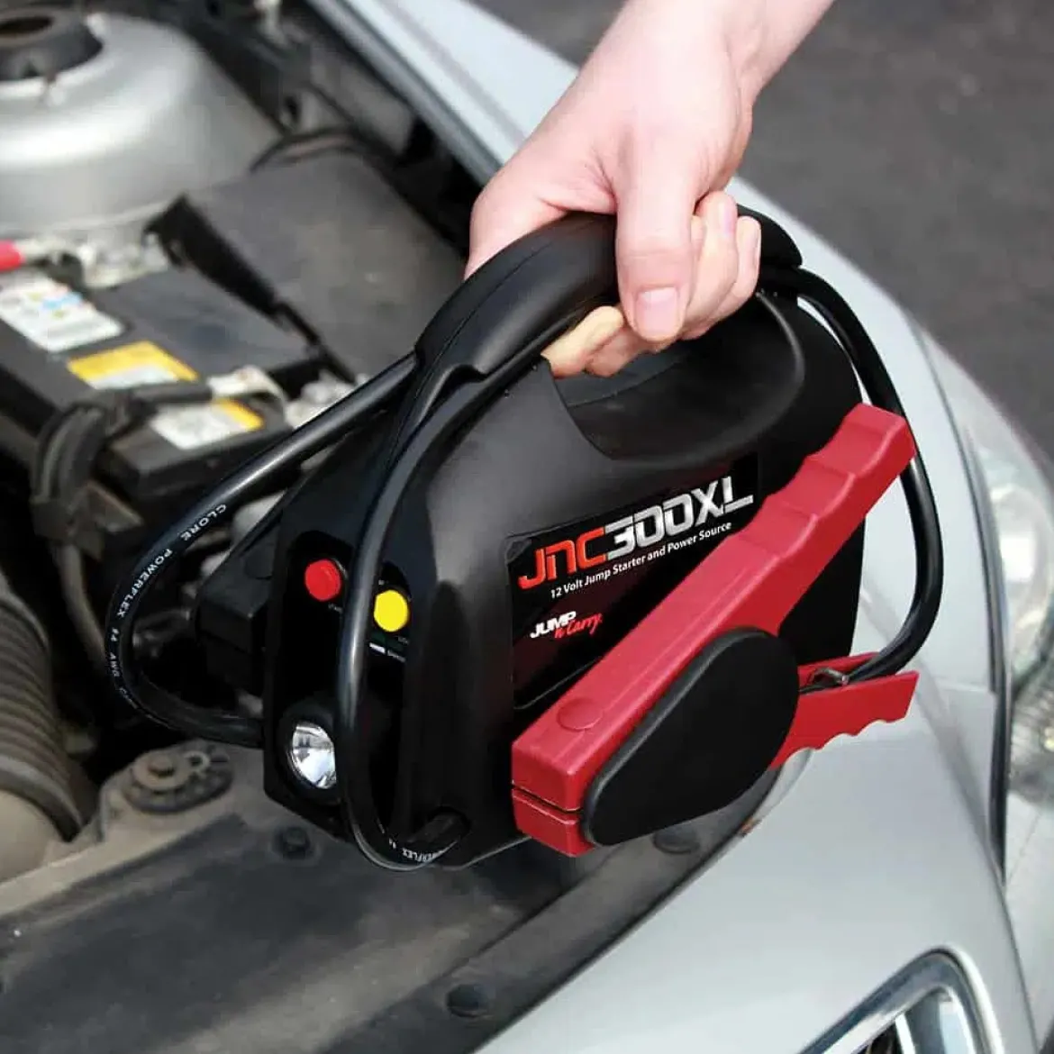 Clore Automotive 900 Peak Amp 12 Volt Portable Jump Starter (JNC300XL)