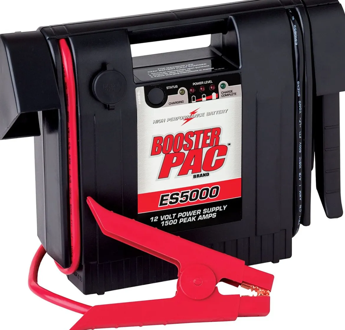 Clore Automotive Booster Pac 1500 Peak Amp 12V Jump Starter (ES5000)