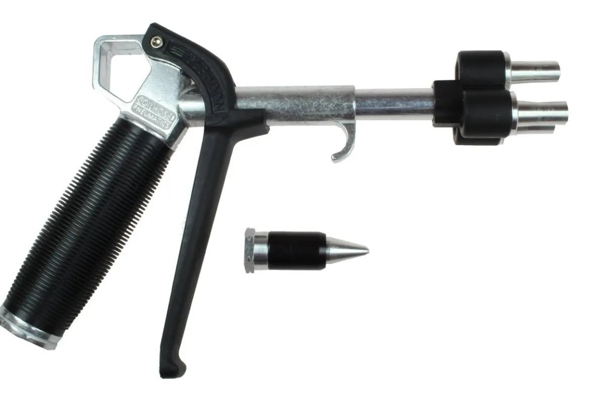 Coilhose Pneumatics TYP-3800CS Typhoon High Volume Blow Gun, 3/8-Inch NPT w/Multi Jet Tip
