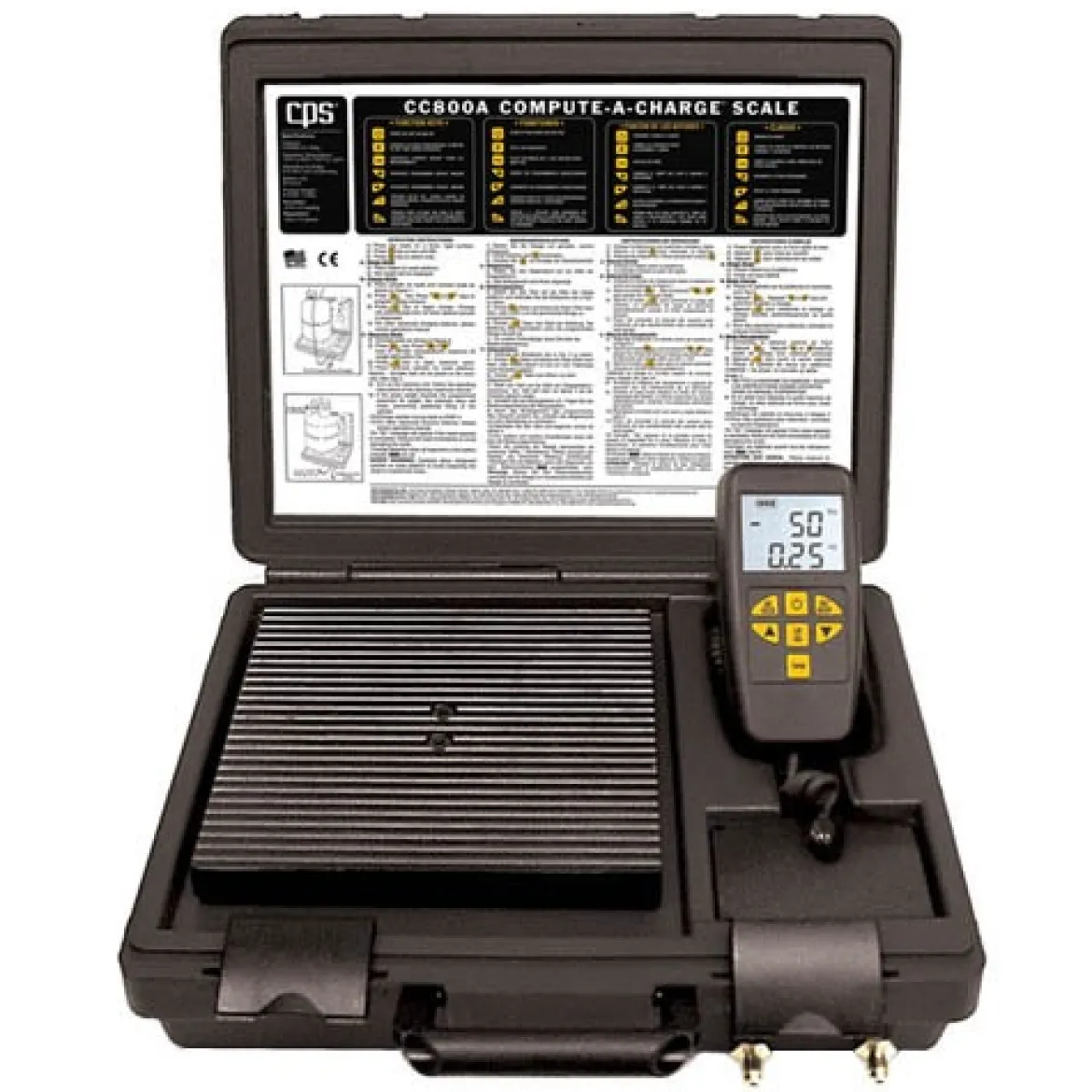 CPS Products Programmable Compute-a-Charge Scale, 220 lb Capacity (CC800A)