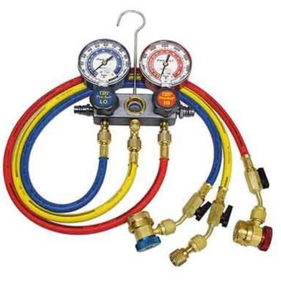 CPS Products Pro-Set® R-12 & R-134A Manifold Gauge Set with 6ft Hoses (MA1234)