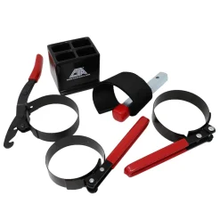 CTA Tools 4 Pc. Diy Oil Filter Wrench Kit W/ Stand (4324)