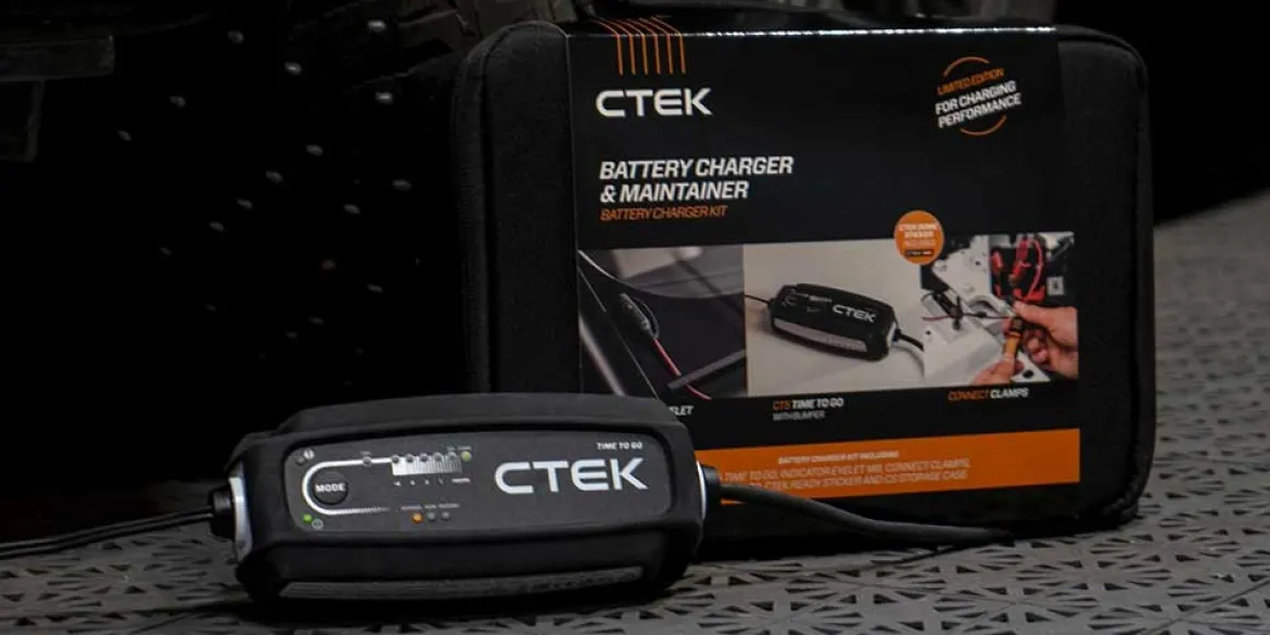 CTEK CT5 Time To Go 12V Battery Charger Kit (40-687)