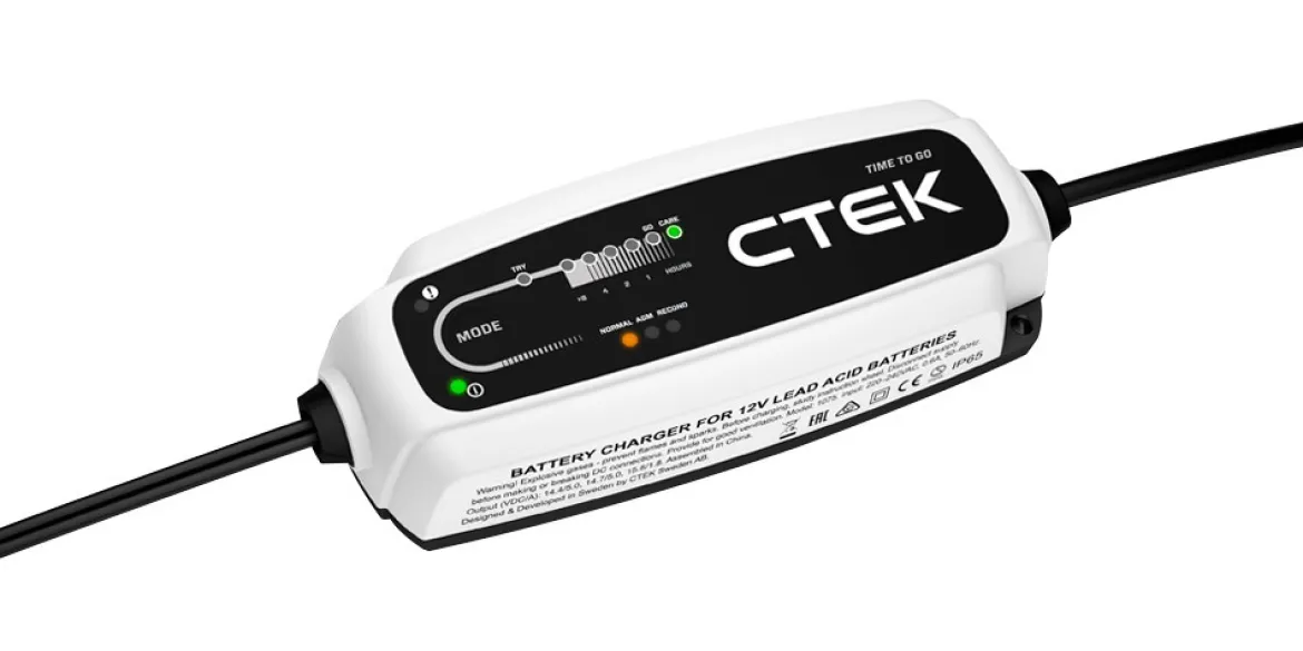 CTEK CT5 Time To Go 12V Battery Charger Kit (40-687)