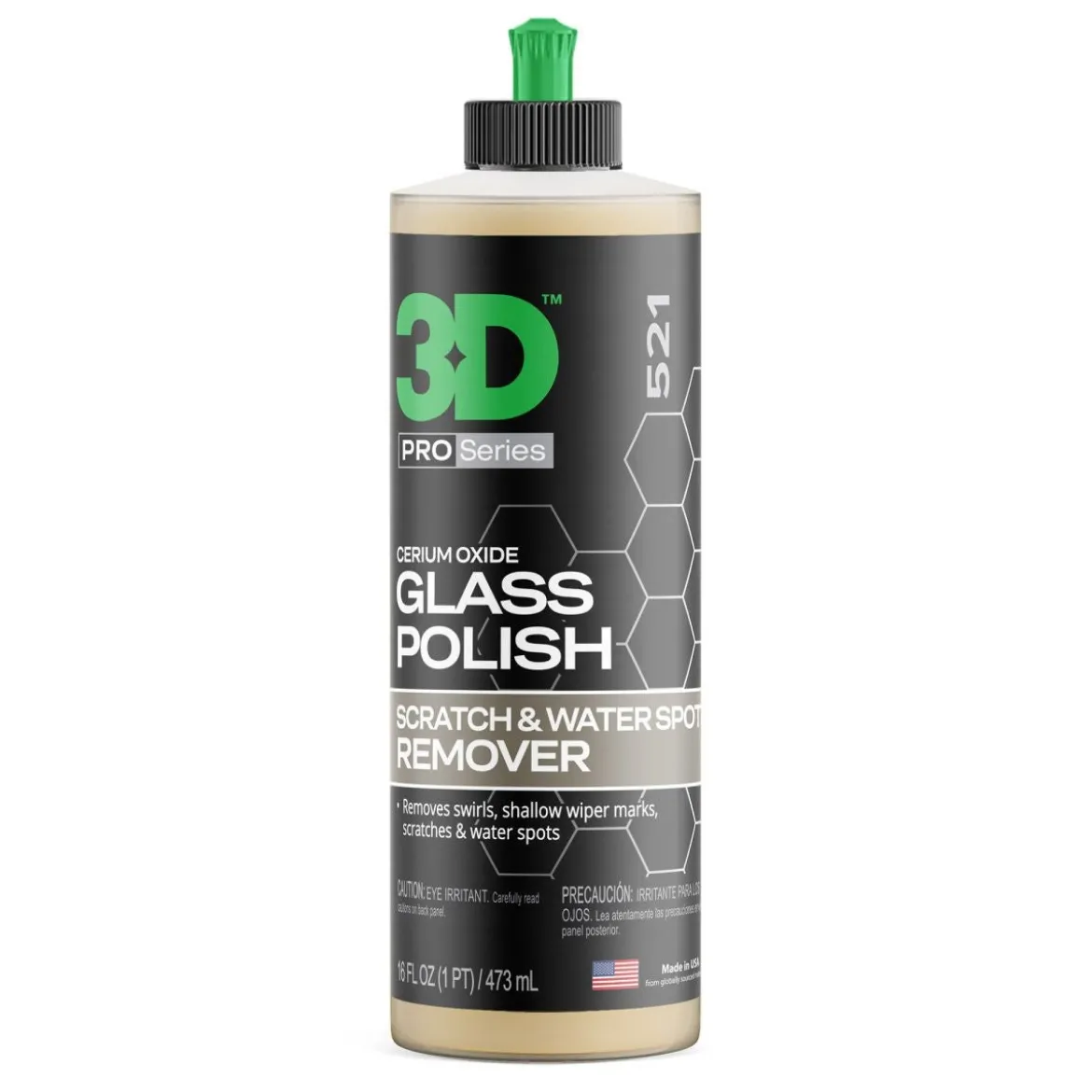 3D Glass Polish 16 oz (521OZ16)