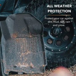 3D MAXpider Custom Fit Kagu Floor Mat (Black) (L1SB02201509)