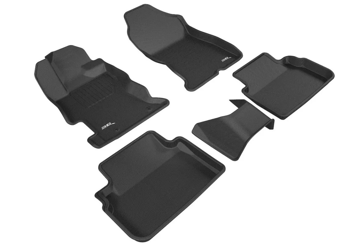 3D MAXpider Custom Fit Kagu Floor Mat (Black) (L1SB02201509)