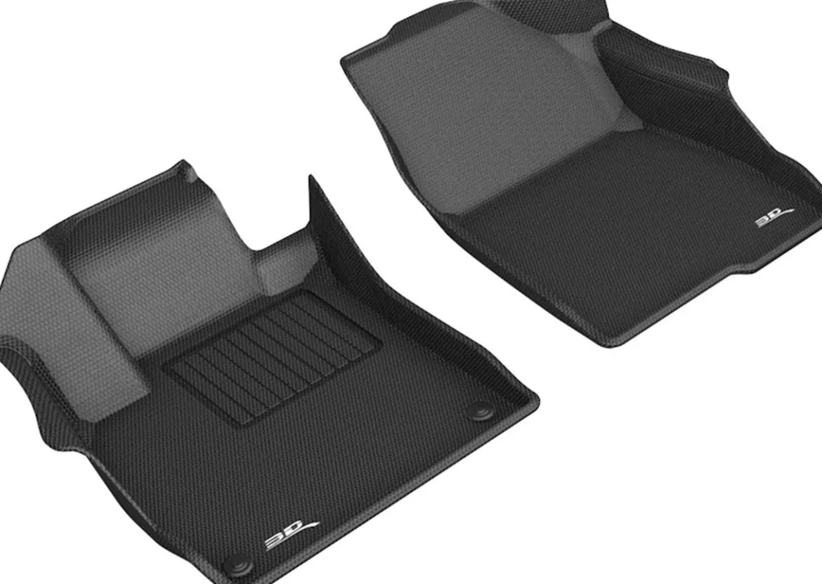 3D MAXpider First Row Custom Fit Kagu Floor Mat, Black (L1HD09811509)