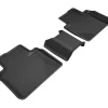 3D MAXpider Second Row Custom Fit Kagu Floor Mat, Black (L1HD09821509)