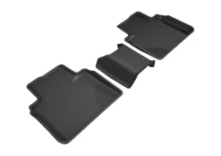 3D MAXpider Second Row Custom Fit Kagu Floor Mat, Black (L1HD09821509)