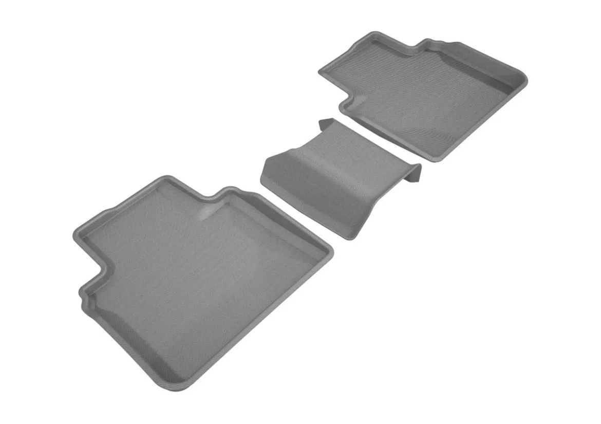 3D MAXpider Second Row Custom Fit Kagu Floor Mat, Gray (L1HD09821501)