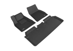 3D MAXpider 1St, 2Nd Row, All-Weather Floor Mats, Black (L1TL00001509)