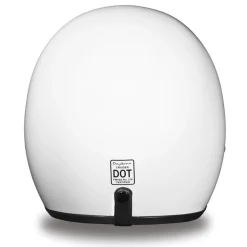 Daytona Helmets 3/4 Open Face Motorcycle Helmet [Hi-Gloss White] [Xs] (DC1-C-XS)
