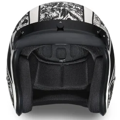 Daytona Helmets 3/4 Shell Open Face Motorcycle Helmet [Graffiti] [L] (DC6-G-L)