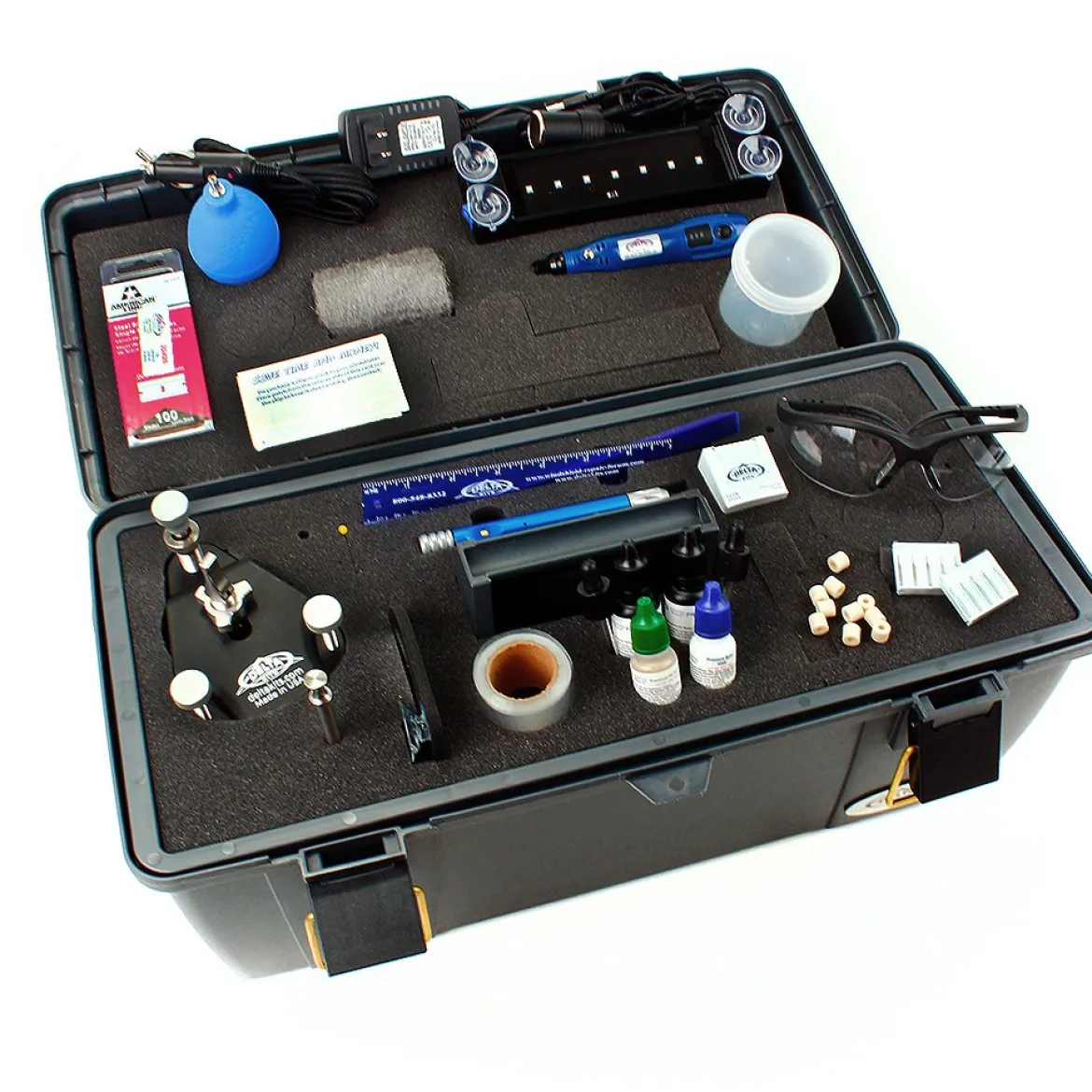 Delta Kits Rock Chip Repair Mobile Pro Plus Windshield Repair System (36160)