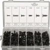 Disco Automotive 8117 Black Nylon Shield Retainer Assortment