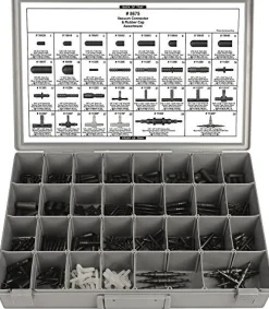 Disco Automotive 8675 Black Plug and Vacuum Connector Assortment