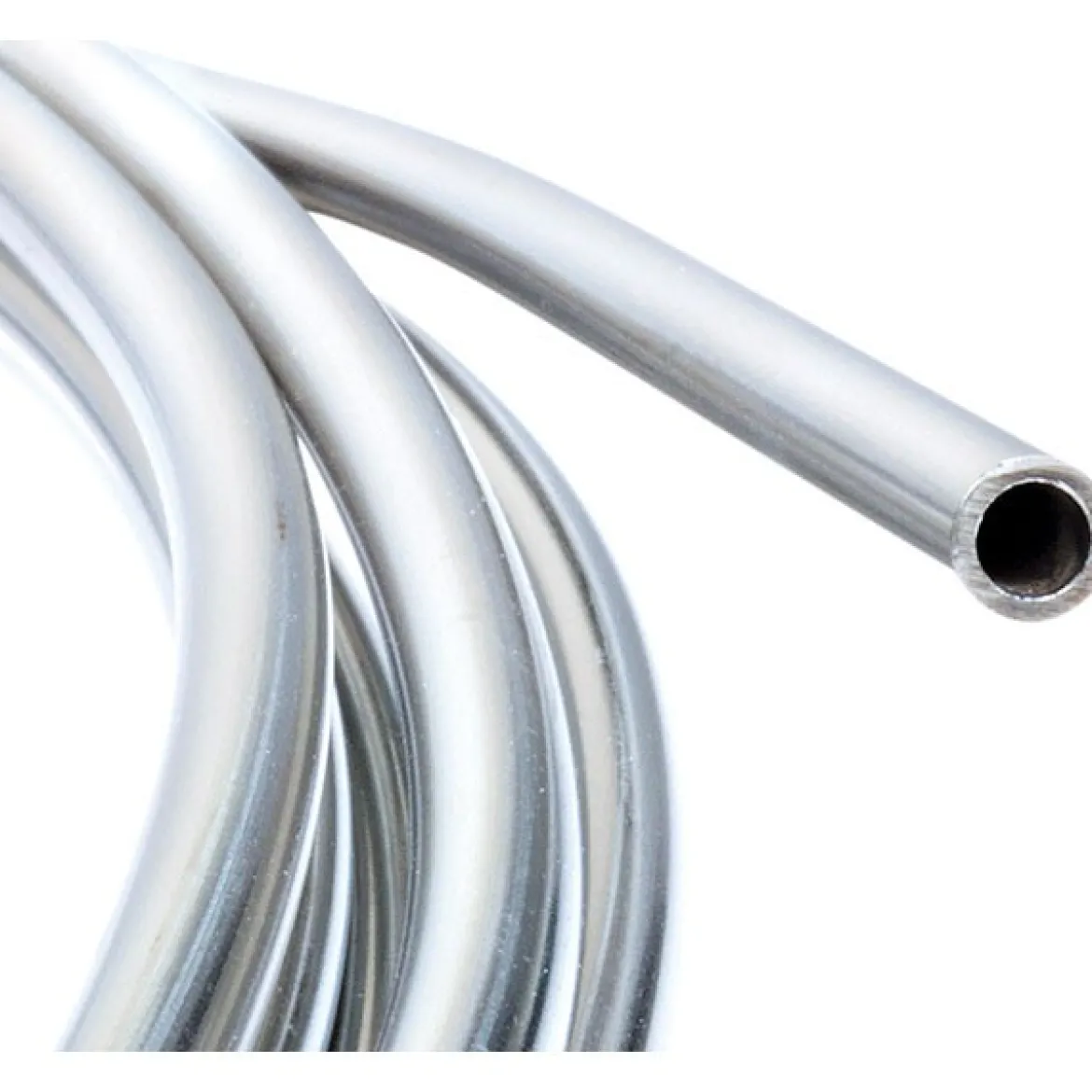 Eastwood 1/4in x 20ft Stainless Steel Brake Tubing Kit with SAE Fittings (12604)
