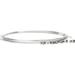 Eastwood 1/4in x 20ft Stainless Steel Brake Tubing Kit with SAE Fittings (12604)