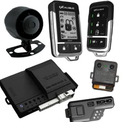 Excalibur AL18703DB 433Mhz LCD 2-Way Rs Alarm Combo (Linkr & Blade Ready)