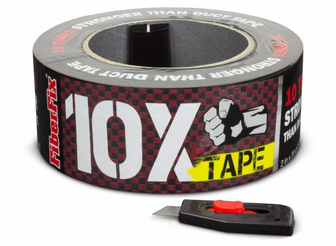 FiberFix 39501 10x Tape - 10x Stonger Than Duct Tape, 1.88 in. x 20 yds.