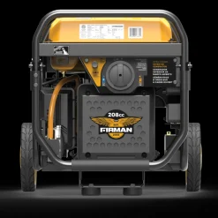 Firman Dual Fuel Inverter Portable Generator 4500/3650W Electric Start Open Frame CO Alert 50 ST CAN (WH03662OF)