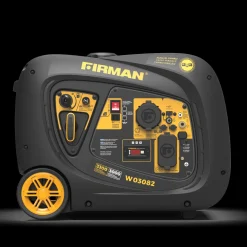 Firman Gas Inverter Portable Generator 3300/3000W Electric Start 50 ST CAN (W03082)