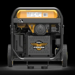 Firman Gas Inverter Portable Generator 4200/3650 Watt Recoil Start Open Frame CO Alert 50 ST CAN (W03661OF)
