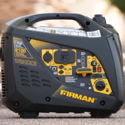 Firman Gas Inverter Portable Generator 2100/1700W Recoil Start 50 ST CAN (W01781)