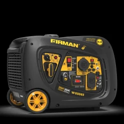 Firman Gas Inverter Portable Generator 3300/3000W Remote Start 50 ST CAN (W03083)