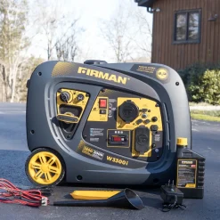 Firman Gas Inverter Portable Generator 3300/3000W Recoil Start 50 ST CAN (W03081)