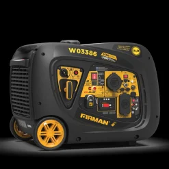 Firman Gas Inverter Portable Generator 3650/3300W Remote Start CO Alert 50 ST CAN (W03386)