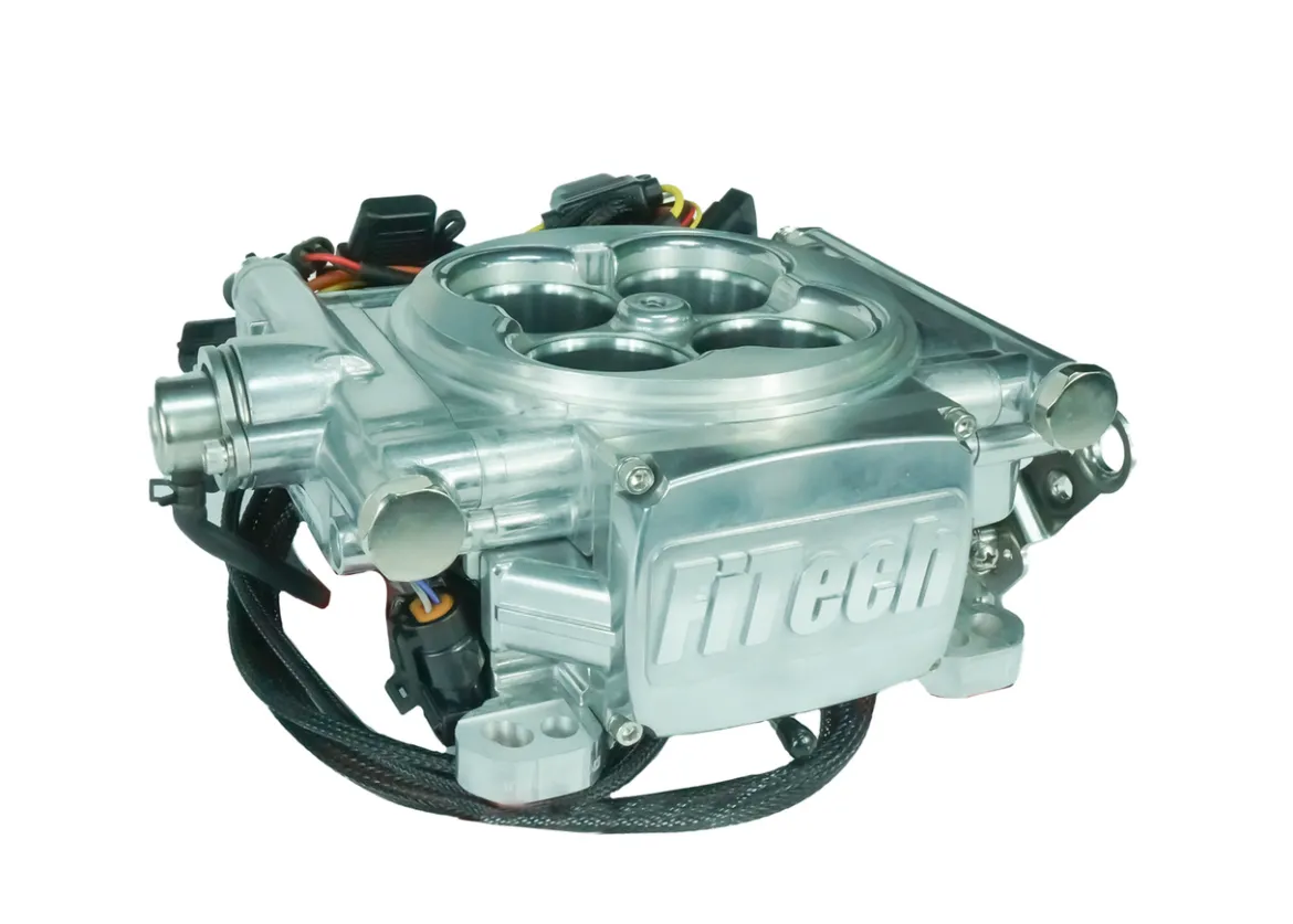 FiTec Go EFI 4 600 HP Power Adder Bright Aluminum System (30006)